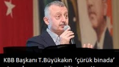 Büyükakın  ‘Çürük Binada’ Oturanların Vergi Verdiğini Unuttu