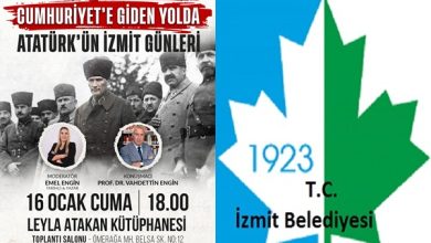 Basın Onur Gününde Cumhuriyet’in Yolculuğu İzmit’ten anlatılacak