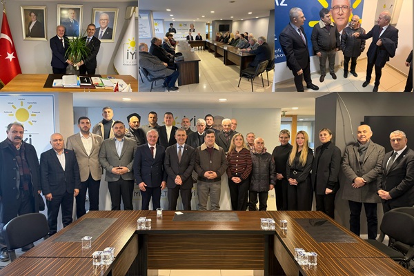 CHP Kocaeli İl Başkanlığı’ndan İYİ Parti Kocaeli İl Başkanlığı’na Ziyaret