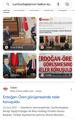 Erdoğan - Ören görüşmesi