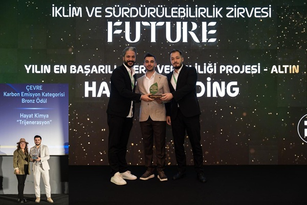 Hayatın Trijenerasyon Tesisine 2 Ödül Birden