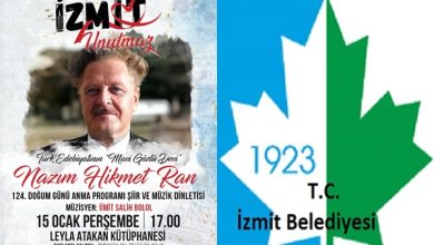 İzmit Belediyesi Nazım Hikmet Ran’ı doğum gününde anacak