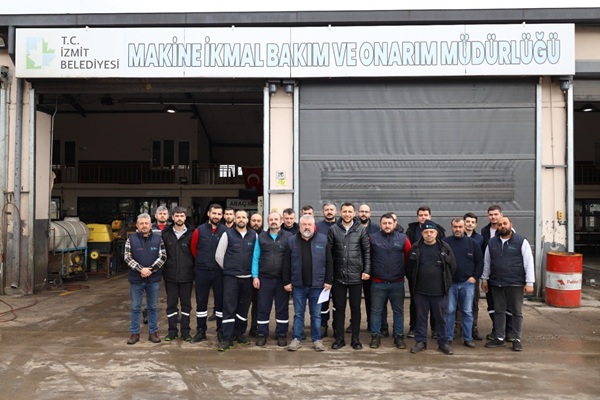 İzmit Belediyesinin Öz Kaynakla Dönüşümü ‘Makine İkmal’