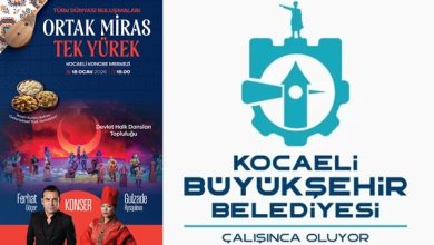 Kocaeli Büyükşehir’den “Ortak Miras Tek Yürek” kültür etkinliği