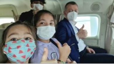 Kocaelili çocuklar deniz uçağıyla körfez turu yaptı