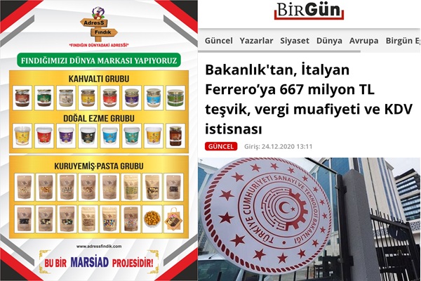 Marsiad: “Ferrero Yoksa Biz Varız!”