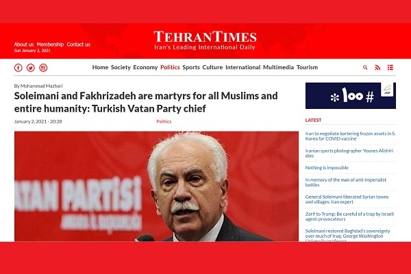 “Türkiye İran Rusya Suriye ve Irak ortaklığı ABD’nin bölgede sonunu getirecek”