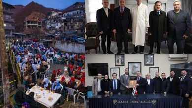 Büyükakın Balkanlar'da,soydaşlarla iftar sofrasında