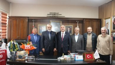 Erzurumlular Vakfı’ndan KASKF Başkanı Aydın’a tebrik ziyareti