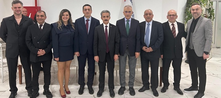 Genel Başkan Muhammet Birinci Şube Yönetim kurulu üyeleriyle