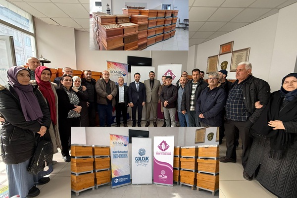 Gölcük Belediyesinden Arıcılık Kursiyerlerine Kovan Desteği