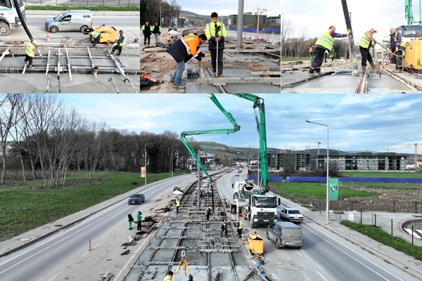 İzmit Kartepe Arası Demir Ağlarla Bağlanıyor