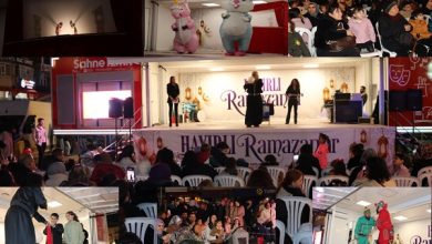 İzmit’teki Ramazan ayı etkinliklerinde çocuklara doyasıya eğleniyor