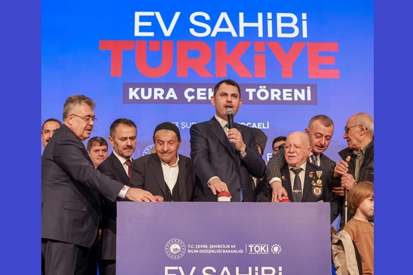 Kocaeli’de 10 bin 340 Konutun Kura’ları çekildi