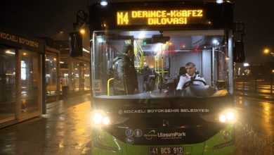 Kocaeli’de 24 Saat Kesintisiz Ulaşımda Bu Hatlar Sabaha Kadar Yollarda