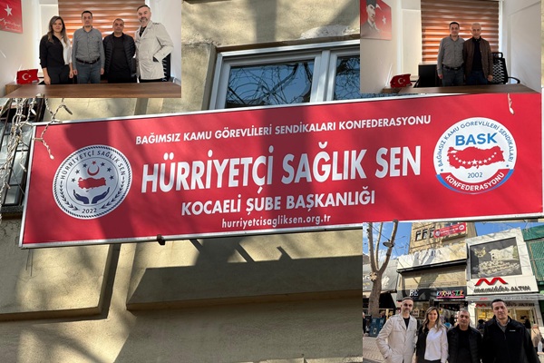 Tabela Asılarak Hizmete Başlandı
