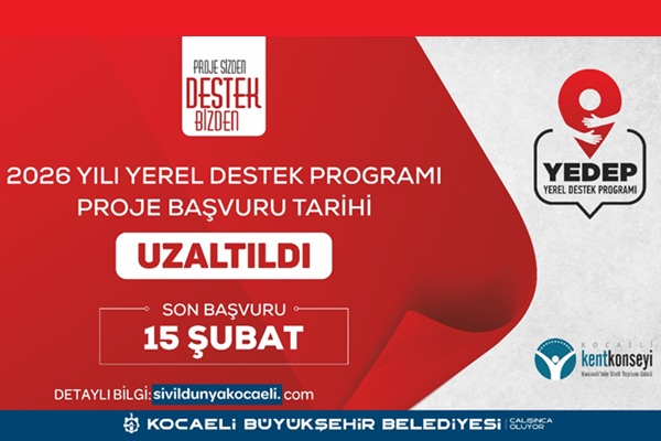 YEDEP 2026’da başvuru süresi 15 Şubat’a uzatıldı