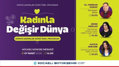 8 Mart, _Kadınla Değişir Dünya_ temasıyla kutlanacak