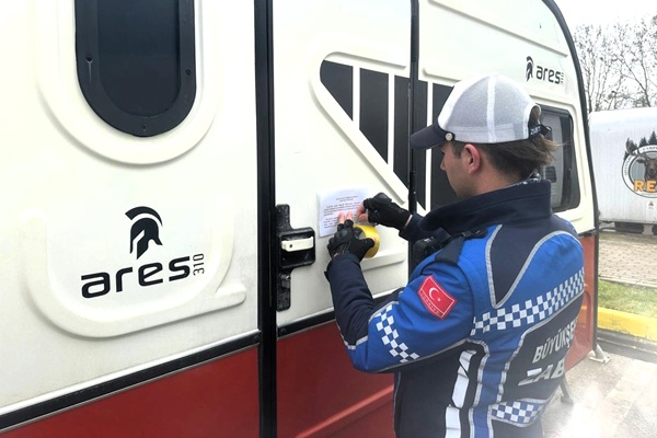 Büyükşehir'den karavanlara 1 Nisan uyarısı