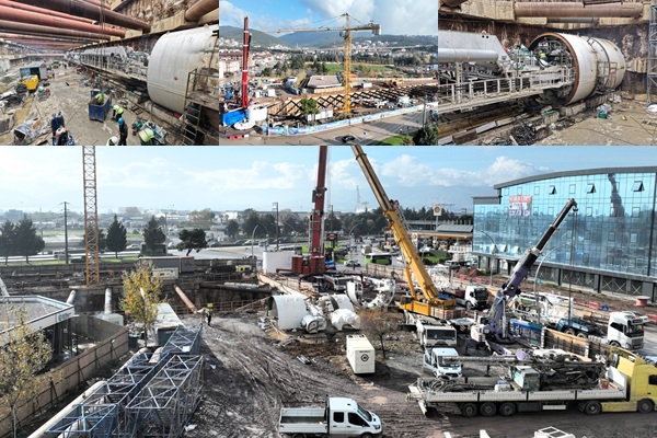 Körfezray'da 5 TBM hedefe doğru ilerliyor