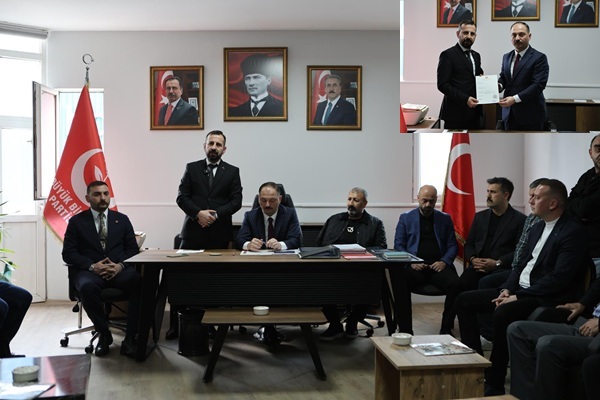 Bağımsız Aday Gedikli Büyük Birlik İlçe Başkanı Oldu