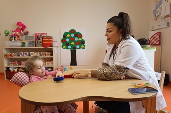 Gonca Engelsiz Yaşam Merkezinde günlük yaşam