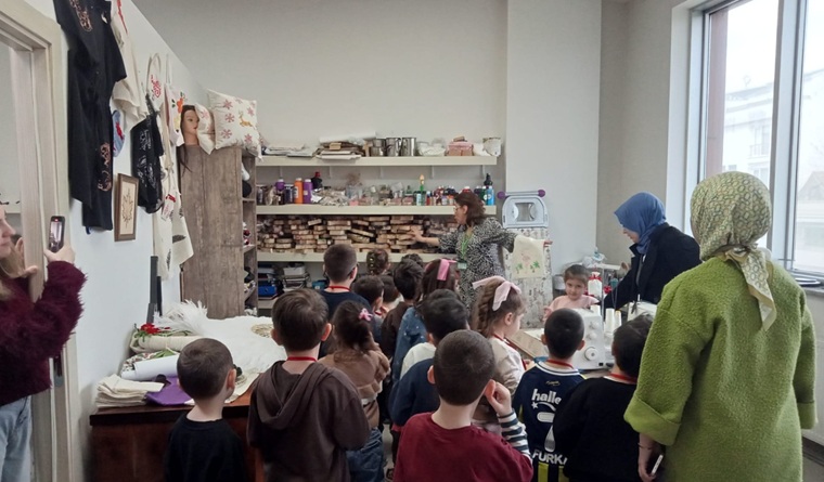 İZGİM Çocuk Kütüphanesi, Kütüphane Haftası’nda öğrencileri ağırladı