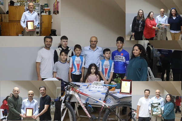 İzmit Belediyesi Eğitmeni Mehmet Bozdemir’e 50. yıl onuru