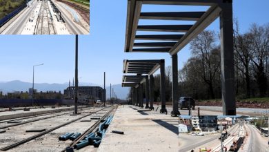 Kartepe Tramvay Hattı'nda duraklar ortaya çıktı