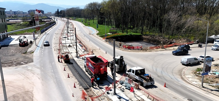 Kartepe Tramvay Hattı'nda duraklar ortaya çıktı