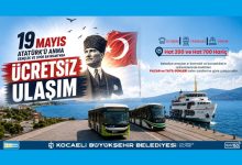 19 Mayıs’ta toplu taşıma ücretsiz