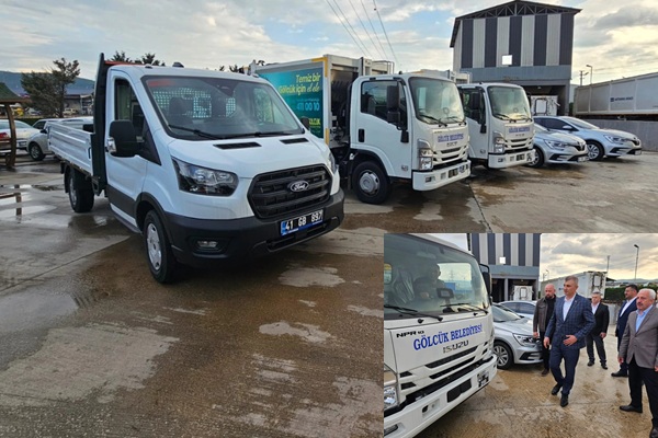 Gölcük Belediyesi Araç Filosu Güçleniyor