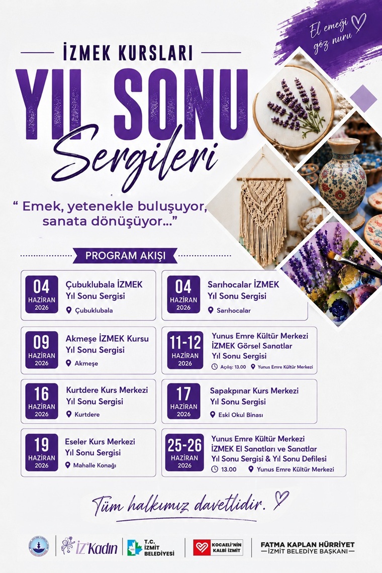 İZMEK Yıl Sonu Sergileri başlıyor