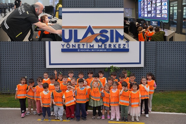Minikler Trafik Güvenliğini Yerinde Öğrendi