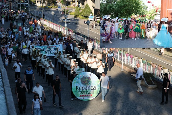 3. Kapanca Festivali renkli kortejle açıldı
