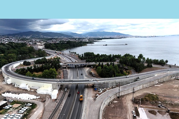 Başiskele Koridor Projesi’nde 9 Köprünün montajı bitti
