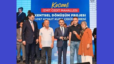 Cedit’te 1097 Konut İçin Kura Çekimi Yapıldı