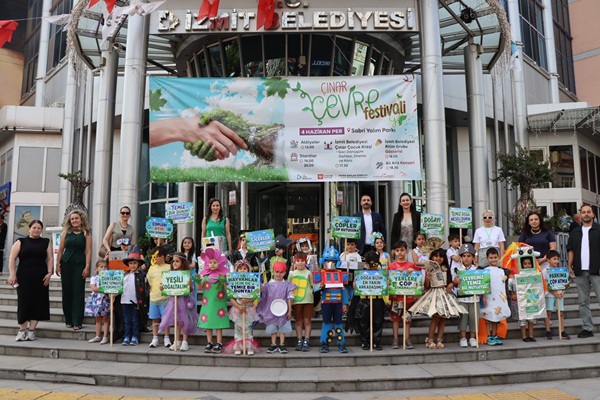 Çınar Çevre Festivalinde Çevre Bilinci Eğlenceyle buluştu