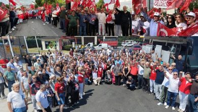 İYİ Parti Kocaeli Yaklaşık Bin Kişiyle Tandoğan'da Yerini Aldı