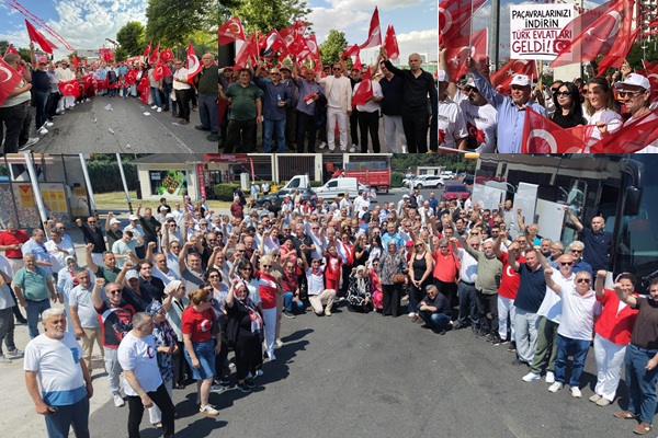 İYİ Parti Kocaeli Yaklaşık Bin Kişiyle Tandoğan'da Yerini Aldı