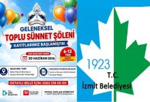 İzmit Belediyesinin Toplu Sünnet Şöleni için kayıtlar başlıyor