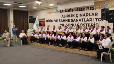 İzmit’in Asırlık Çınarları Yıl Sonu Gösterisinde Göz Doldurdu