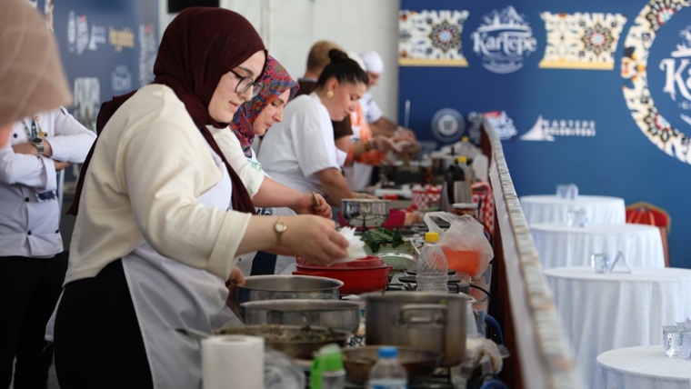 Kartepe’nin En Lezzetli Tabakları Yarıştı