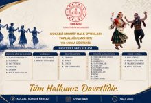 Kocaeli Maarif Halk Dansları Topluluğu Sanatseverlerle Buluşuyor