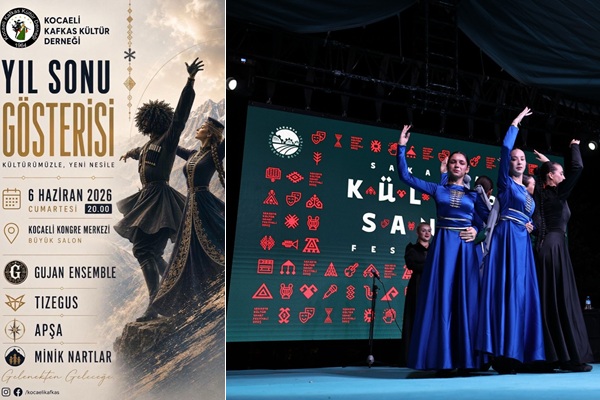 Kocaeli'de Kafkas Kültürü Sahneye Taşınıyor