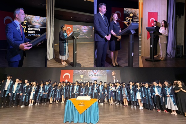 Körfezim Eğitim Kurumları Liseye Geçiş Töreni Muhteşemdi