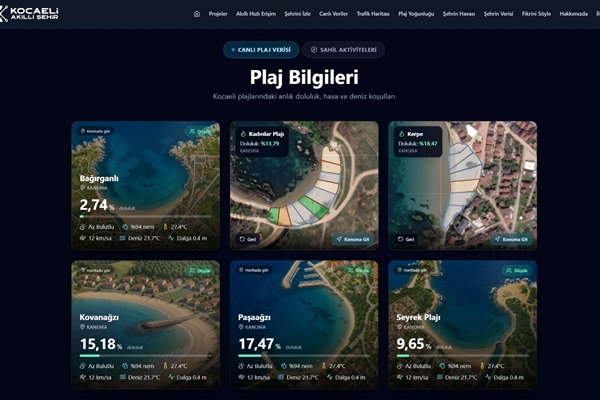 Bağırganlı, Miço Koyu Kadınlar Plajı, Kerpe, Kovanağzı, Paşaağzı ve Seyrek
