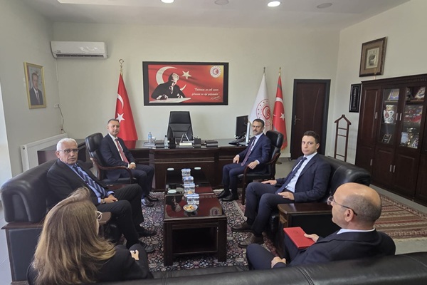 Vali Aktaş Doğu Marmara Gümrük ve Dış Ticaret Bölge Müdürlüğünden Brifing Aldı