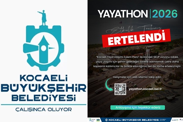 Yayathon ileri bir tarihe ertelendi