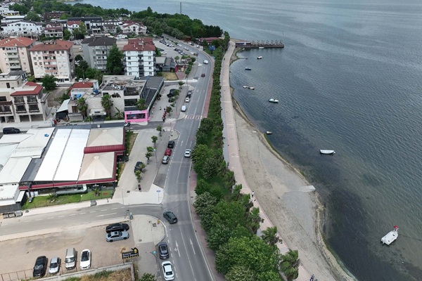 Başiskele Sahilinde Trafik Yeniden düzenleniyor